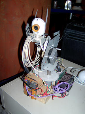 Ma Webcam avec moteurs, fabrications maison!